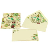PORTAFOLIO CON SET CARTAS ALICIA GRANDE | 5 UNIDADES | (KARTOS)